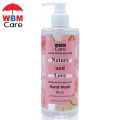 WBM Hand Wash 400ml - Rose Nature and Love | Refreshing Liquid Hand Wash for Soft and Clean Hands, Hand Wash. 
