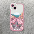 Anime Sakura Landscape Phone Case for Xiaomi Redmi Note 13 12 11 Pro Plus 5G 12S 11S 11 10S 9 Redmi 12C 13C 4G Soft Clear Cover. 