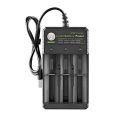 18650 Battery Charger Black 1 2 4 Slots AC 110V 220V Dual For 18650 Charging 3.7V Rechargeable Lithium Battery Charger. 