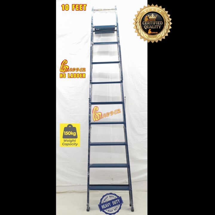 Iron Ladder 10 feet Heavy Quality Folding Ladder