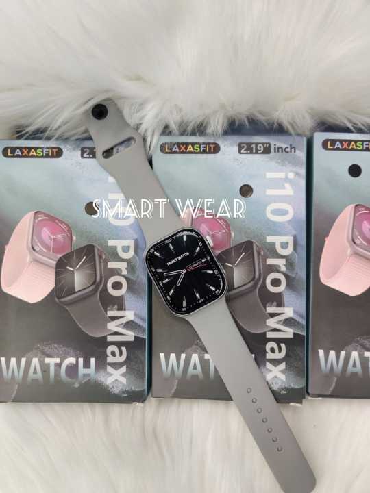 i10%20Pro%20Max%20Bluetooth%20Call%20Smart%20Watch%202.19"%20Full%20Touch%20Screen%20Smartwatch%20Watch%20Series%209%20Men/Women%20Smart%20Bracelet%20Fitness%20Tracker%20Smart%20band%20-%20Image%202