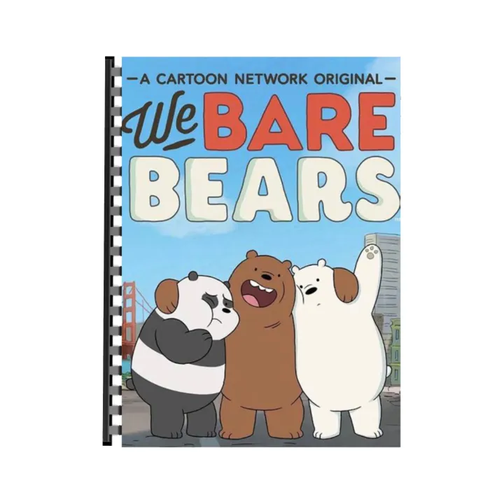 WE BARE BEARS A4 SIZE (0029) PREMIUM NOTEBOOK | Daraz.pk