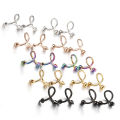 Earrings Anti-allergy Wear-resistant Stainless Steel Ear Studs. 