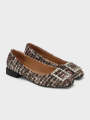 Unze London Women "DAMITA" Flat Slip on Ballerinas For Women - Ballerinas For Women. 