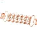 Sweater Clips Fastener Buckle Fashion Cardigan Link Chain Cardigan Clip Rose Gold. 