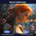 HY350 ANDROID 11.0V (CPU ALLWINNER H713) SMART PROJECTOR 2GB+32GB DUAL SPEAKER 1080P WITH DUAL BAND WIFI6 AND BLUETOOTH 5.0 BRIGHTNESS (LUMENS) 580 ANSI SUPPORT 4K. 