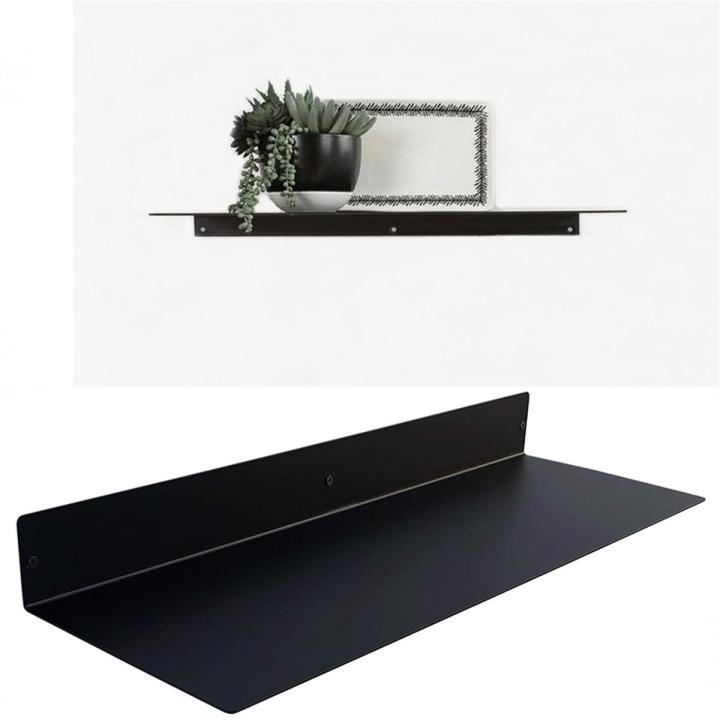 Floating Wall Mount Metal Shelf Rack For Room Decoration