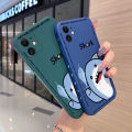 YIWESAN For vivo Y53s 4G Case Thin New Design Case Side Phone Case Square Edge Silicone Casing Fashion Tide Shark Full Back Cover Camera Cases Shockproof Protection Softcase. 