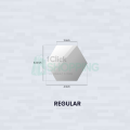 Acrylic Hexagon Mirror Wall Sticker (12 pieces Set), DIY Geometric Removable Acrylic Mirror For Wall Decal, 3D Wall Stickers, Personalized Art Hexagonal Mirror for Home Living Room Bedroom Decor. 