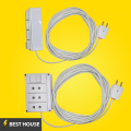 Extension Lead Board with 2-pin plug Flexible Extension with 3 Sockets Extension Lead Board For Multipurpose. 