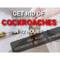 Pack of  4 COCKROACH KILLER 100% GUARANTEED :PROTECTION FOR UPTO 12 MONTHS. 