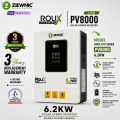 Ziewnic Roux Lite Series PV8000 Solar Inverter 6.2KW | IP54 Protection | Hybrid Solar Inverter | 3 Years Replacement Warranty | Ziewnic Solar Energy Official Store. 