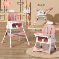Fantastic-Kids-Toys Baby High Chair & Toy Bar  Newborn Feeding Chair  Removable & Adjustable Double Meal Tray with Reclined E560-618-518. 