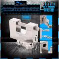 Heavy Duty Container Garage Shutter Padlock Security Shackle Chain Lock With 5 Keys. 