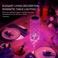 Crystal Lamp Rose Light Diamond Lamp 16 Colors Changing with Remote Control. 
