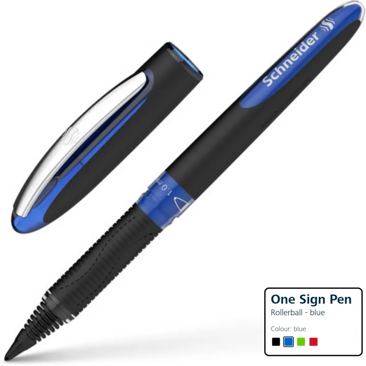 Schneider%20One%20Sign%201.0mm%20Rollerball%20Pen%20(10%20Pens)%20Ideal%20for%20Distinctive%20Signatures%20and%20Expressive%20Handwriting%20-%20Schneider%20pen%20-%20roller%20ball%20pen%20-%20Ballpoint%20pen%20-%20Image%202
