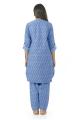 EGO Winter Collection 2019  Breather 2Pc  Sky Blue Cotton 2Pcs Stitched For Women. 
