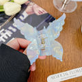 Butterfly Hair Clips Grabbers Hair Barrettes Women Girls Accessories Pins Grasping Acetate Clips Headwear Crab Fo. 