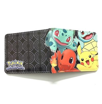 Wholesale Hot Game Pokemon Go wallet Pikachu Wallets Lovely students Women Men wallets Best Purse Gift For Kids