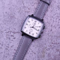 New Same Boys Fashion Square Black Shell Cool Quartz Watch. 