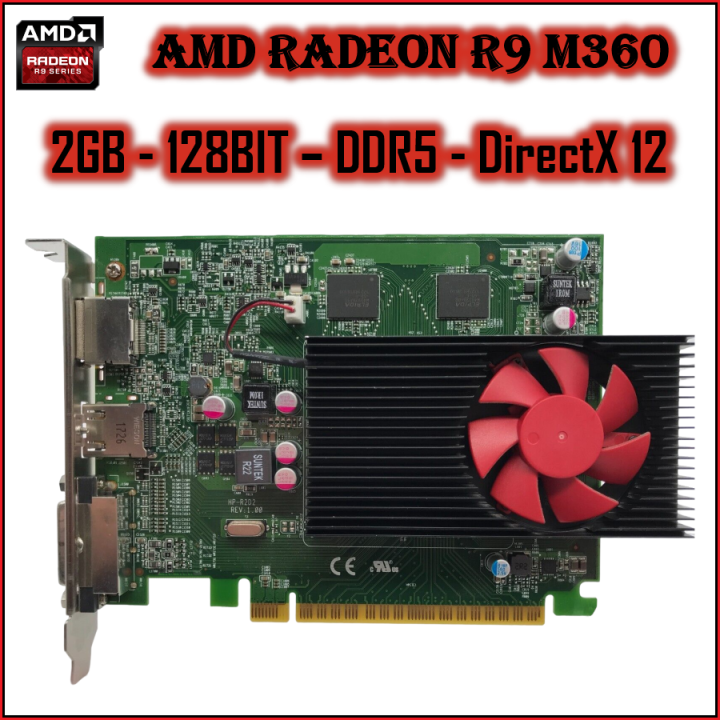 AMD RADEON R9 M360 (2GB 128BIT DDR5) GRAPHIC / VGA / GAMING CARD | Daraz.pk