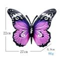 Metal Butterfly Wall Decor 7 Colors Butterflies Sculpture Iron Indoor Outdoor Hanging Wall Art for Garden Yard Fence Home Gift. 