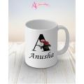 Anusha name mug. 