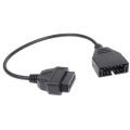 12Pin OBD1 To 16Pin OBD2 Convertor Adapter Cable For GM Diagnostic Scanner Scan Tool Leima. 