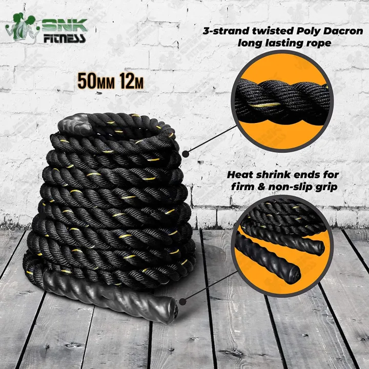 SNK Fitness Battle Rope 12m
