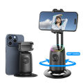 P05 AI Intelligent Tracker 360° Auto Face Tracking Smart Rotation Desktop Selfie Gimbal Stabilizer for Smartphone | Holder Smart Robot Face Cameraman 360-degree Rotation Face Tracking Mobile Phone Stand Auto Face Tracking AI Desk Selfie Gimbal ADL-P05. 