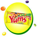 Yums Fruity Taste 1box in 18pcs. 