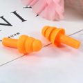 Silicone Ear Plugs with 65cm Cord for Sleeping Noise Canceling Concert Study Swimming. 