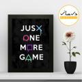 Gaming Poster Wall Art Frame For Gaming Zone and Home Decor - OFD481. 