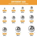 520Pcs Precision Steel Ball Bearings ,2-8mm Balls Magnetic Loose Kit. 