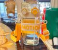 550ml motion band sipper plastic water bottle Double Drink Water Bottle With Straw And Strap for kids. 