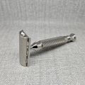DE Safety Razor (Double Edge) Perfect  Stainless Steel Adjustable Heavy Duty Safety Razor for Barber and Personal Use, Barbershop Good Quality Close Smooth Shave, Comfortable To Use and Long Life Hair Razors for Men. 