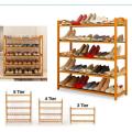 Wooden Shoe Rack Shoe Stand Folding Shoe Rack Wooden Planter Stand Wooden Stand Rack For Multipurpose Shoe Organizer Storage Organizer 3-4-5 Shelfs. 
