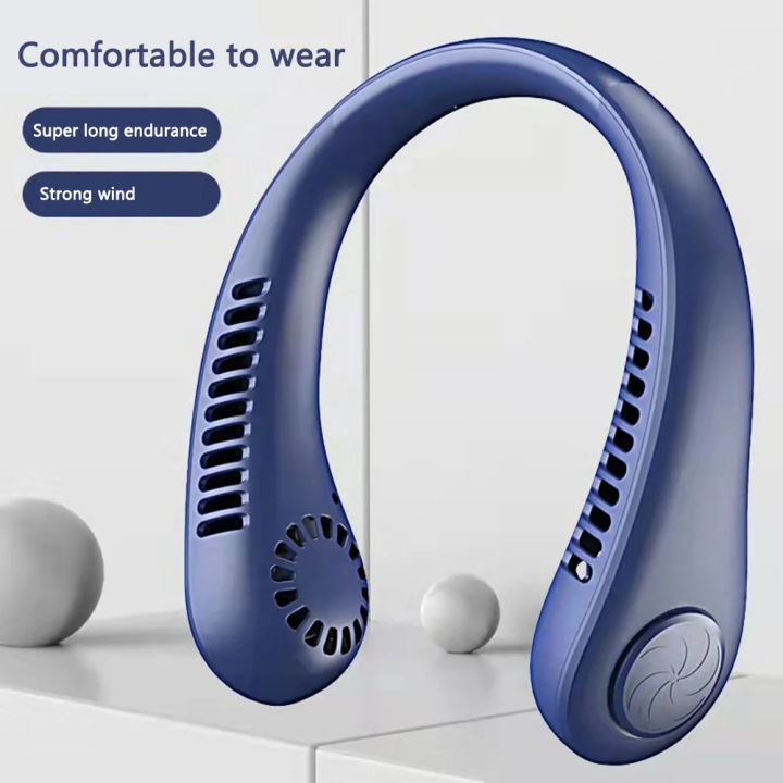 Arctic Air Freedom Ultra Neck Fan, Wearable 3-Speed Neck Cooler, Small Fan for Outdoor & Indoor Use, USB-Rechargeable Fan with 6-Hour Battery Life, Lightweight & Compact