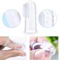 Baby Kids Silicone Finger Toothbrush Soft Safe Baby Teether Toothbrush Gum Brush For Children Clear Massage Dental Care. 