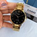 Original Casio - MTP-VT01G-1BUDF - Stainless Steel Wrist Watch for Men. 