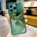 Casing For Infinix Note 40X 40 Pro+Camera Lens Protection Soft TPU Transparent Edge Fashion Phone Case Shockproof Back Cover. 