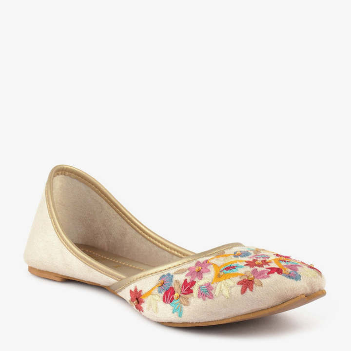 ECS Velvet Whisper Flat Khusa For Women