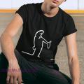 Great Space Coaster T shirt Balum La Linea funny tshirt 100% cotton soft high quality cloth tee tops graphic top EU size. 