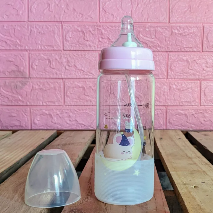 Glass%20Feeder%20for%20baby,%20Baby%20Feeder%20With%20cover%20Imported%20Glass%20Feeder%20250ml/300ml%20-%20Image%205