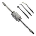 Manual Prosthetic Crown Bridge Remover Dentist Use Instruments with 3 Attachments. 
