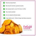 Chilli Banana Chips 100g - Karnataka Classic Snacks |Fried in Cold Pressed Sunflower Oil | No Preservatives | Namkeen | Savory | Spicy Banana Chips. 
