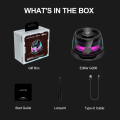 Edifier G200 Magnetic Bluetooth Speaker - Gift Ideas - Multifunctional Cell Phone Stand Wireless Speaker with Strong Magnet for iPhone/Android/Fridge/Workbench/Pole/Car/Bike/Golf Cart & Anything Metal | Edifier Portable small speaker | Edifier speakers |. 