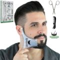 Double Sided Beard Shaper And comb for man. 