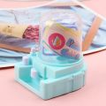 Random Color Kids Mini Doll Claw Machine Ball Catcher Game Candy Machine Manual Baby Toys. 