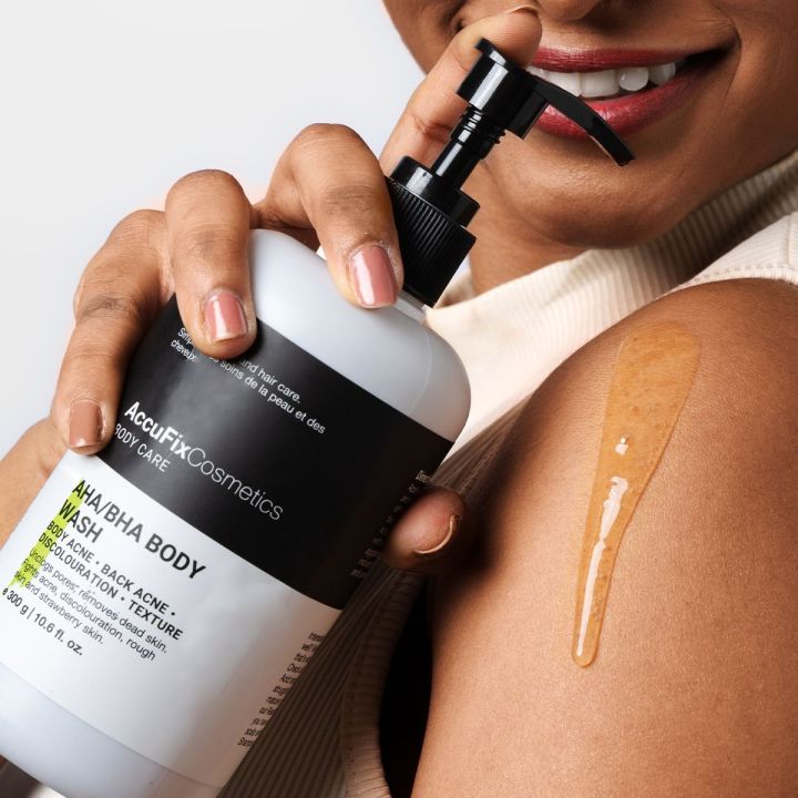 AccuFix%20Cosmetics%20AHA/BHA%20Body%20Wash%20(300g)%20%7C%20Acne%20Body%20Wash%20%7C%20Anti-acne%20%7C%20Rough%20Skin%20-%20Image%203